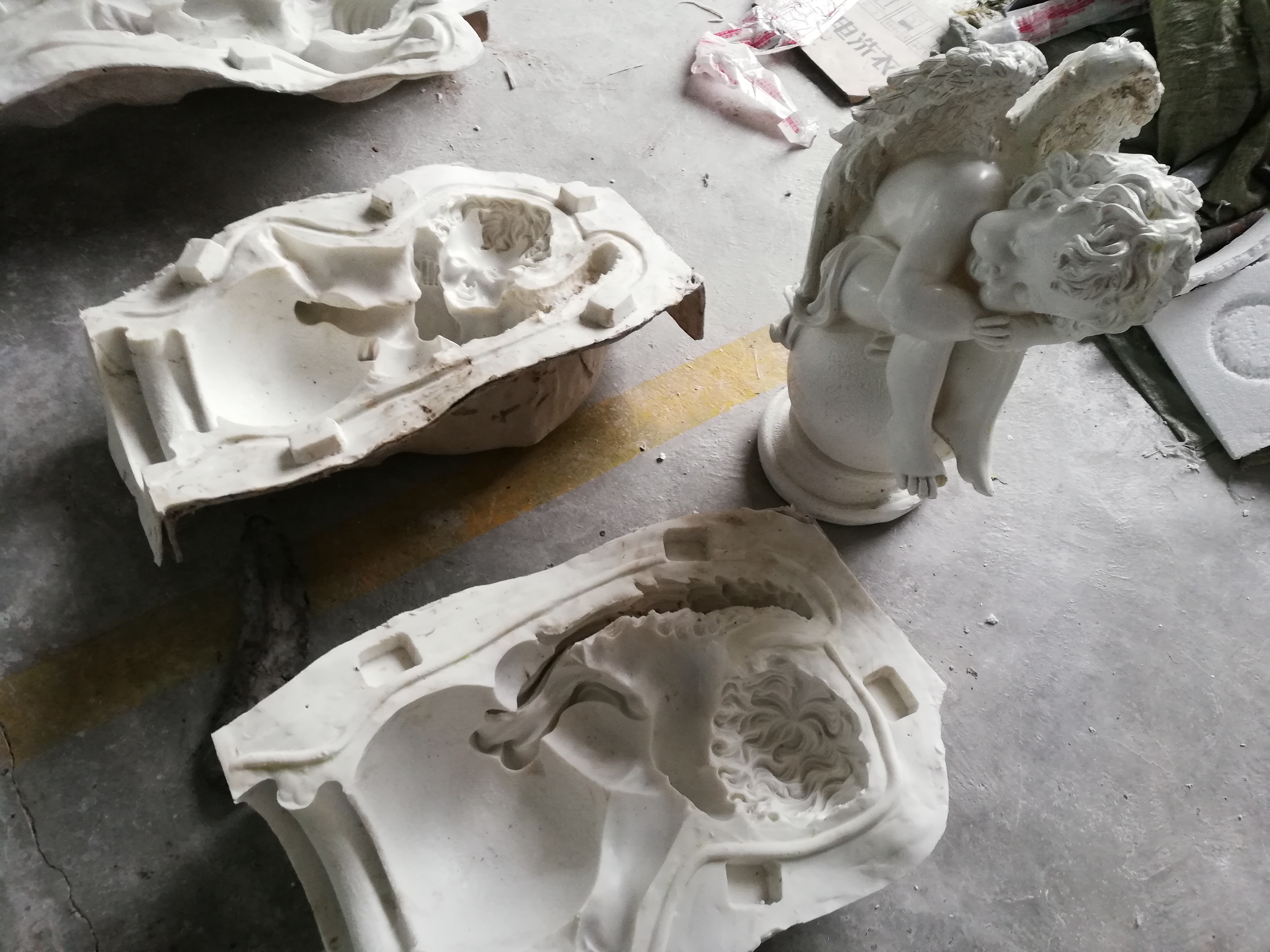 縮合型模具硅膠怎么開分片模 ？